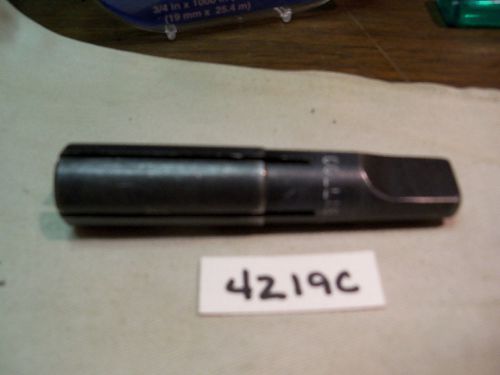 (#4219c) used machinist 5/16” ht american made split sleeve tap driver for sale