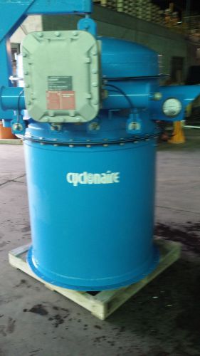 Cyclonaire pneumatic conveying system filter receiver fr-14 for sale