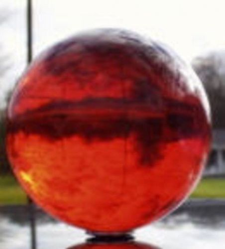 Acrylic ball .750&#034;  diameter transparent red ** 100 solid balls **  15255-3 for sale