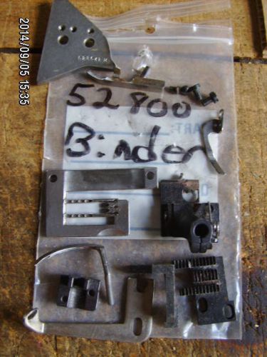 small parts lot UNION SPECIAL 52800 binder machine