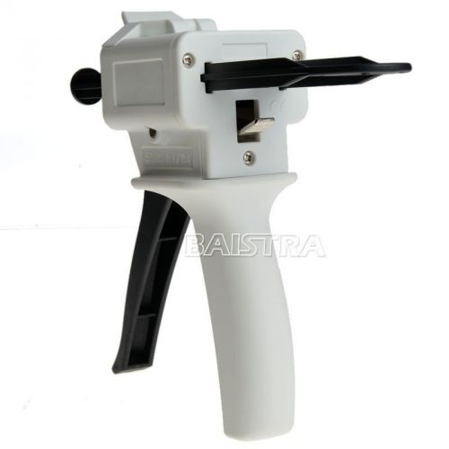 Dental impression mixing dispensing universal dispenser gun 1:1 / 2:1 50ml for sale