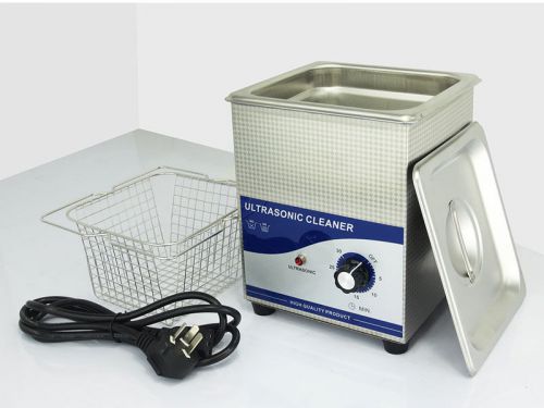 2L Ultrasonic Cleaner Mechanical Jewelry cleaner cleaning Machine 80W 220V
