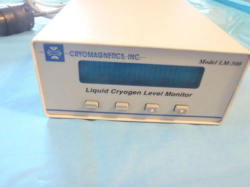 Cryomagnetics model LM-500 Liquid Cryogen Level Monitor needs &#039;refresh&#039;