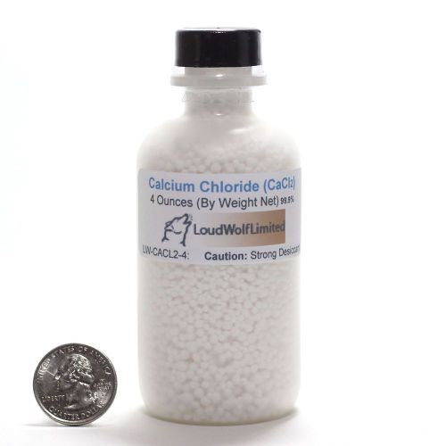 Calcium Chloride  Ultra-Pure (99.9%) Flake  4 Oz  SHIPS FAST from USA