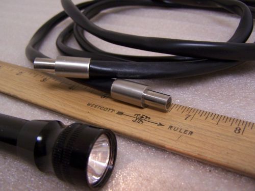 Fiber optic light guide inspection 8&#039; cable w/ 7mm npt   k61 for sale