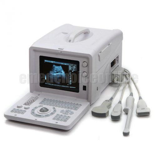 High image full digital ultrasound scanner(2 probe connector) + convex probe for sale