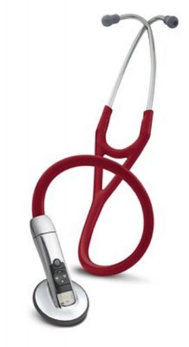 3m littmann 3100 electronic stethoscope burgundy 3100bu- brand new for sale