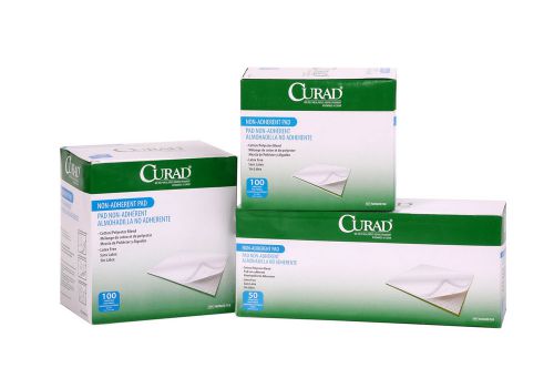 Sterile Non-Adherent Dressings Pads 3X8&#034; Free Shipping 50 Bx Equals Telfa