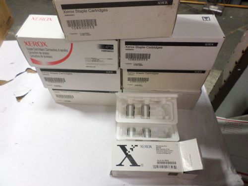 Lot of 7  Xerox Staple Cartridges 15,000 staples 108R00152 sold as is.