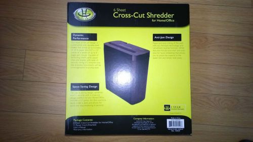 Gear Head PS600CX 6 sheet Cross-Cut  Shredder