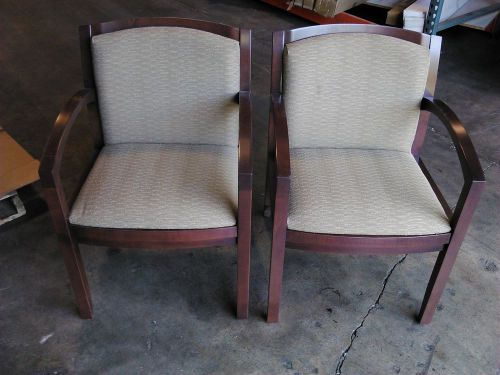Nemscoff Lot of 2  Guest Chairs, Side, Office, Reception, Conference Room Chairs