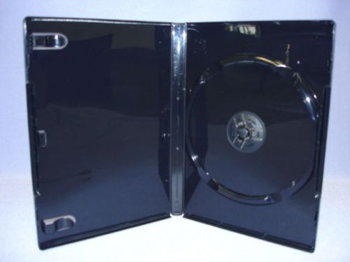 100 New 14mm Single Glossy DVD Case, Top Quality Machine Grade, PSD12VG