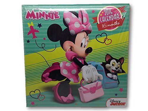 New disney minnie mouse - 2015 12 month wall calendar 10x10 kids  bedroom cute for sale