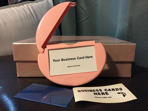 Pink Vehicle Business Card Holder BRAND NEW