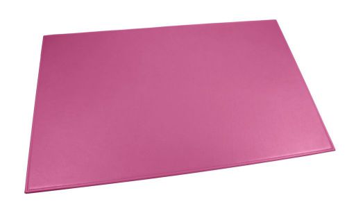 LUCRIN - Large desk pad 23.6 x 15.7 inches - Smooth Cow Leather - Fuchsia