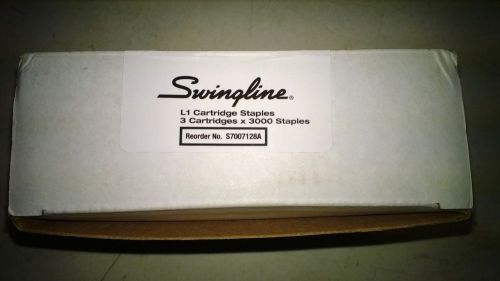 Swingline  L1 Cartridge Staples 3 cartridges  S7007128A