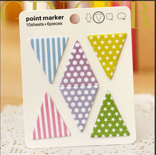 Reliable New Hot Geometrical Sticker Post It Bookmark Mark Memo Pad Sticky Notes