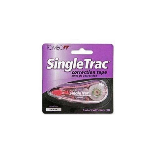 Tombow Singletrac Correction Tape - 0.16&#034; Width X 19.67 Ft Length - 1 (tom68688)
