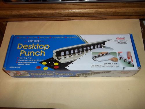 Rollabind PBS 1000 Desktop Punch &amp; 9 Various Packs of Binding Discs