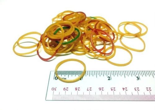Office Supply Rubber Bands Elastic for Packing Stationery DIA. 1&#034; 500 Pcs