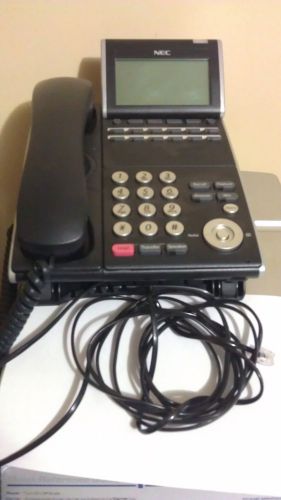 Used NEC DLV(XD)Z-Y(BK) Telephone  NEC NEC DTL-12D-1 (BK) Phone
