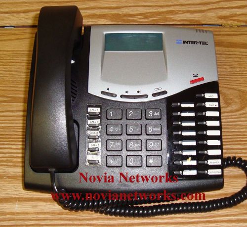 Inter-Tel 550.8622 Charcoal IP Display Phone 8622 Novia Networks (763) 208-6495