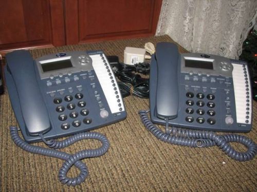 (2)Pair of ATT 974 Office Phones (one needs repair)