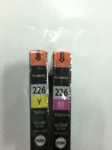 Canon CLI-226 2 Color Value Pack Ink  Genuine Ink Yellow and Magenta
