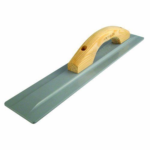 Bon 22-634 18-inch by 3-1/2-inch square end magesium float with wood handle for sale