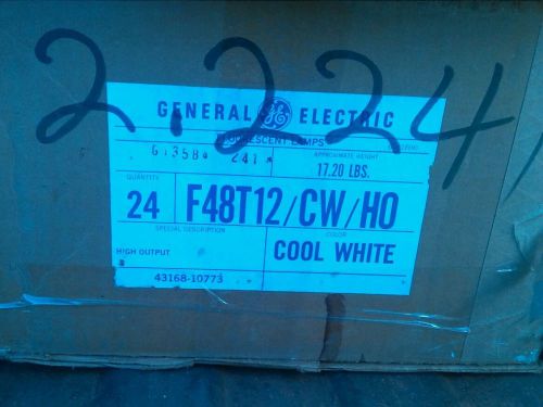 23 G.E. F48T12/CW/HO Fluorescent 48 inch bulbs