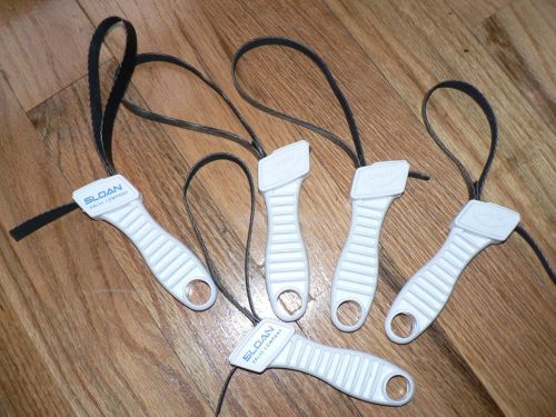 Lot of 4 (four) Sloan Valve Company Strap Wrenches EBV22