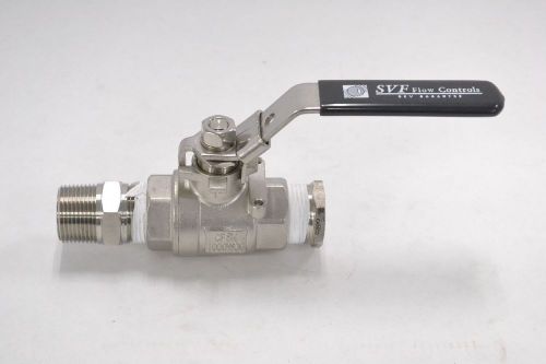 SVF FLOW CONTROL 2WAY STAINLESS THREADED 1 IN NPT BALL VALVE B332192