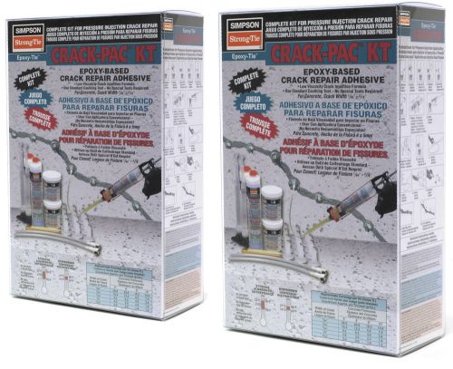 Simpson Strong Tie ETIPAC10KT-2 CRACK-PAC Injection Epoxy Kits