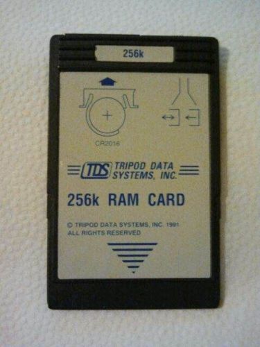 TDS 256K RAM Card for HP 48GX Calculator