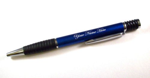 2 Metal Pens Custom Engraved Pen Personalized Gift Engraving Blue