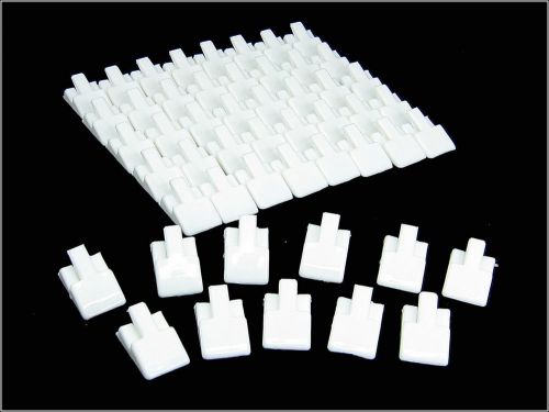 WHOLESALE LOT OF 50 WHITE JEWELRY RING DISPLAY STANDS
