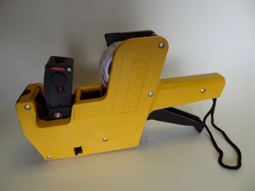 Price gun yellow labeler mx5500 duodeli single one line roll labels ink roller for sale