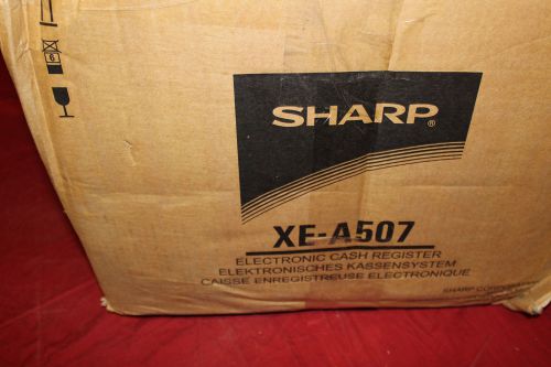 Sharp XE-A507 Electronic Cash Register XEA507