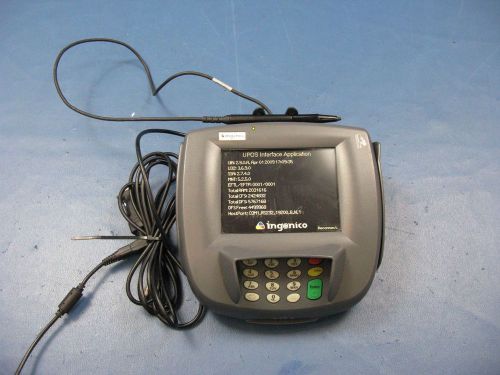 Ingenico i6780 Credit Card Terminal Reader w/ Stylus and Data-Power Cable
