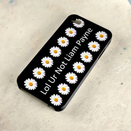 Lol Ur Quote Liam Payne Quote Daisy Pattern A26 Samsung Galaxy iPhone 4/5/6 Case