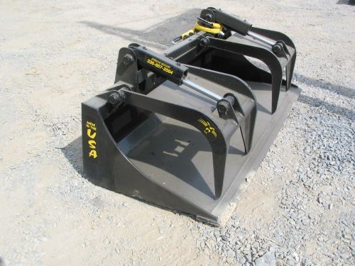 Bobcat skid steer bucket grapple 80&#034; attachment quick attach shipping 199.00 for sale