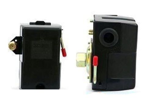 TS1-16A 1/4 NPT 0.8Mpa 116PSI 1-Port Air Compressor Pressure Switch Controller