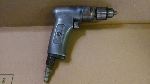 Used Air Drill with 3/8&#034; Jacobs Chuck, Tested &amp; Working