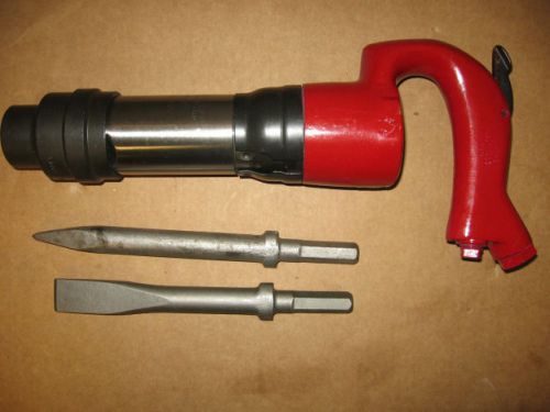 Chicago pneumatic air chipping hammer cp 2h +2 bits for sale