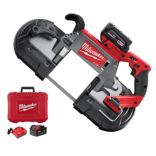 Milwaukee 2729-22 m18 fuel deep cut band saw kit with 2 batt new for sale
