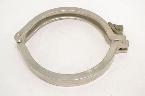 Tri clover stainless heavy duty pipe sanitary bolt type clamp 5-3/4in b269668 for sale