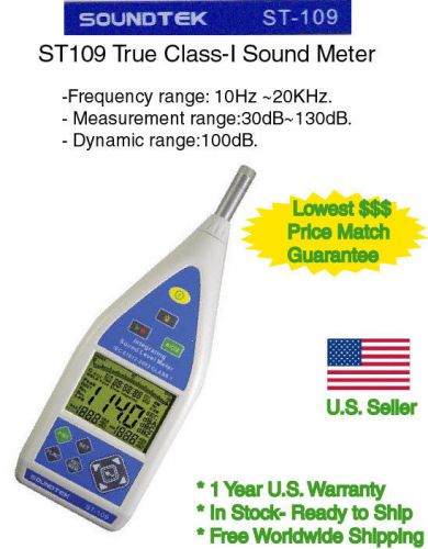 St-109 true class 1 sound level meter for sale