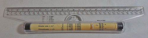 12&#034; Parallel Rolling Ruler Multi-Purpose Function Art Drawing Tool - Architect