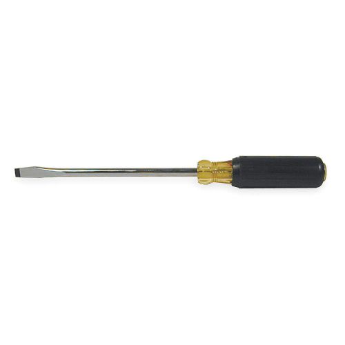 Screwdriver, Slotted, 3/8x8 In, Cushion J9408