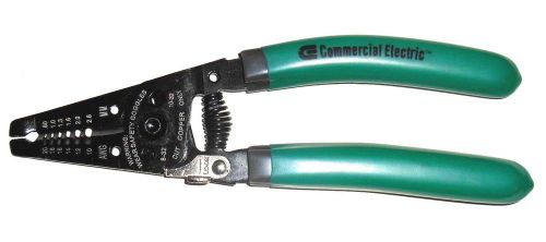 Commercial Electric Spring loaded electric wire stripper cutter 10-22 ga copper